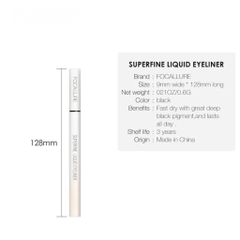 Eyeliner Siêu Mảnh Focallure Nhanh Khô Không Lem Mực Đậm Lâu Trôi Superfine Liquid Eyeliner FA91