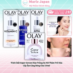 Tinh Chất Super Serum Olay Trắng Da Mờ Thâm Trẻ Hóa, Cấp Ẩm Căng Bóng Chai 30ml
