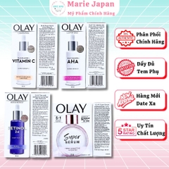 Tinh Chất Super Serum Olay Trắng Da Mờ Thâm Trẻ Hóa, Cấp Ẩm Căng Bóng Chai 30ml