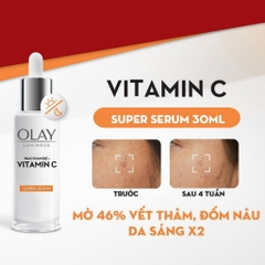 Tinh Chất Super Serum Olay Trắng Da Mờ Thâm Trẻ Hóa, Cấp Ẩm Căng Bóng Chai 30ml