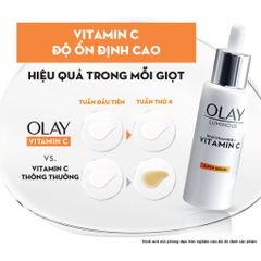 Tinh Chất Super Serum Olay Trắng Da Mờ Thâm Trẻ Hóa, Cấp Ẩm Căng Bóng Chai 30ml
