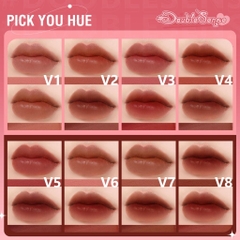 Son Kem Tint Hai Đầu PINKFLASH Duo 2 Trong 1 Nhung Mịn Lì Lâu Trôi L13