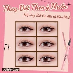Kẻ Mắt Nước PINKFLASH Waterproof Eyeliner Sắc Nét Chống Nước Lâu Trôi Nhanh Khô E01