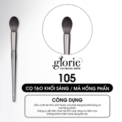 Cọ Trang Điểm Glorie Makeup Chuyên Nghiệp Lông Siêu Mềm Bám Phấn Professional Brush