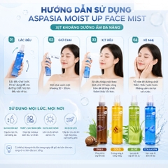 Xịt Khoáng Lô Hội Aspasia Moist Up Face Mist Hàn Quốc Chai 150ml