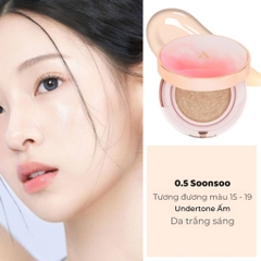 Cushion Aperire Day Dream Cover  Chống Nắng Toàn Diện Che Phủ Tốt Mịn Lì Mỏng Nhẹ Hàn Quốc 13g