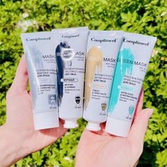 Mặt Nạ Đất Sét Compliment Detox Da Làm Sáng Kiềm Dầu Se Khít Lỗ Chân Lông 80ml