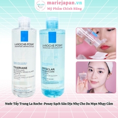 Nước Tẩy Trang La Roche-Posay Cho Da Mụn Nhạy Cảm  Pháp Chai 400ml