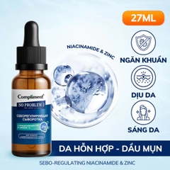 Serum Compliment Giảm Mụn Mờ Thâm Trắng Da Se Lỗ Chân Lông 27ml