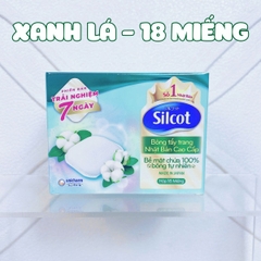 Bông Tẩy Trang Silcot Làm Sạch Nhẹ Nhàng Không Sơ Bông Unicharm Nhật Bản Hộp 82 Miếng