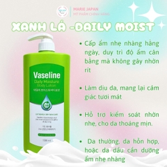 Sữa Dưỡng Thể Vaseline Dưỡng Ẩm Sáng Da Toàn Thân Bản Hàn Quốc 1000ml