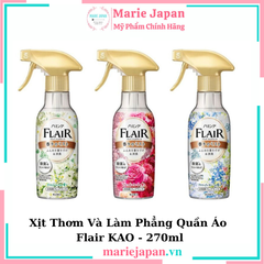 Xịt Thơm Và Làm Phẳng Quần Áo Flair KAO - 270ml