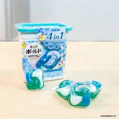 Viên Giặt Xả 4in1 Gelball Bold 3D Nhật Bản - 11 Viên
