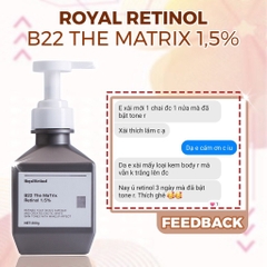 Kem Ủ Trắng Da Royal Retinol B22 Matrix Retinol 1.5%
