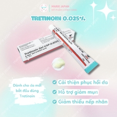 Tretinoin Aret USP Gel Ấn Độ Giảm Mụn Trẻ Hóa Da Chính Hãng