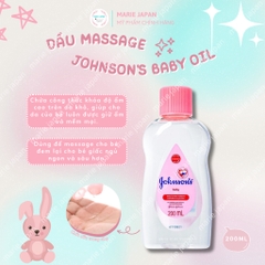 Dầu Massage Johnsons Baby Oil - Chai 200ml