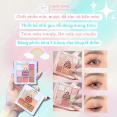 Phấn Mắt DIKALU Coco Venus 9 Ô Màu Nhũ Lấp Lánh Siêu Đẹp