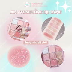 Phấn Mắt DIKALU Coco Venus 9 Ô Màu Nhũ Lấp Lánh Siêu Đẹp