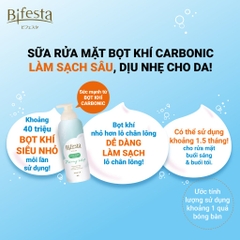 Sữa Rửa Mặt Bifesta Da Dầu Mụn ACNE CARE Tạo Bọt Sạch Sâu Foaming Whip Nhật Bản 180g