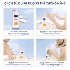Dưỡng Thể Vaseline Healthy Bright 24X SPF24 Chai 350ml