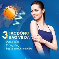 Dưỡng Thể Vaseline Healthy Bright 24X SPF24 Chai 350ml