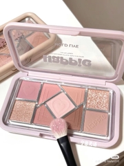 Bảng Phấn Mắt 9 Ô HOLD LIVE HAPPIE Nhũ Mịn Màu Siêu Lấp Lánh Lâu Trôi HL630