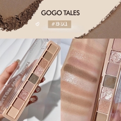 Bảng Phấn Mắt 9 Ô GOGO TALES Nhũ Lì Mịn Bền Màu Follow Your Heart Pocket GT479