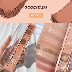 Bảng Phấn Mắt 9 Ô GOGO TALES Nhũ Lì Mịn Bền Màu Follow Your Heart Pocket GT479