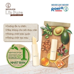 Son Dưỡng Môi Lipice Lip Pure Mentholatum Không Màu Dưỡng Ẩm Căng Mọng  3.9g