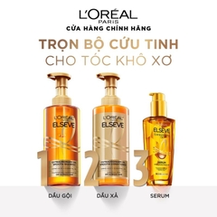 Dầu Xả Loreal Paris Elseve Extraordinary Oil Smooth Chai 440ml