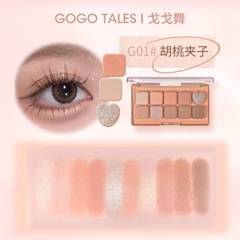 Bảng Mắt 10 Ô GoGo Tales SWEET MISTY Mèo Ngọt Ngào Chuẩn Màu Lâu Trôi GT643