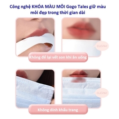 Son Kem KISSING MY LIPS GoGo Tales Siêu Đẹp Lâu Trôi GT556
