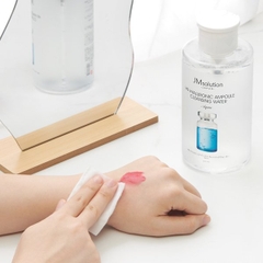 Nước Tẩy Trang JM Solution Cấp Ẩm Nhẹ Dịu Sạch Sâu Mọi Loại Da H9 Hyaluronic Ampoule Cleansing Water 500ml Hàn Quốc
