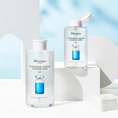 Nước Tẩy Trang JM Solution Cấp Ẩm Nhẹ Dịu Sạch Sâu Mọi Loại Da H9 Hyaluronic Ampoule Cleansing Water 500ml Hàn Quốc
