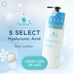 TONER Nước Hoa Hồng Dưỡng Da S Select Sáng Da Mờ Thâm Cấp Ẩm Nhật Bản 500ml