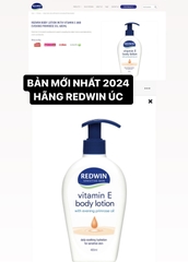Dưỡng Thể Redwin Vitamin E Sensitive Skin Body Lotion Chai 400ml