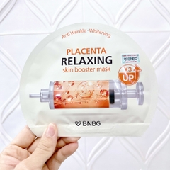Mặt Nạ BNBG Placenta Skin Booster Mask Cấp Ẩm Dưỡng Trắng Phục Hồi Trẻ Hóa Da Hàn Quốc Miếng Lẻ