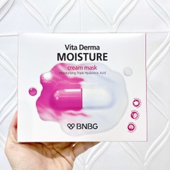 Mặt Nạ BNBG Vita Derma Moisture Cream Mask Dưỡng Da Ẩm Mịn Trắng Hồng Hàn Quốc 30ml