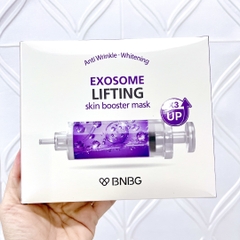 Mặt Nạ BNBG Placenta Skin Booster Mask Cấp Ẩm Dưỡng Trắng Phục Hồi Trẻ Hóa Da Hàn Quốc Hộp 10 Miếng