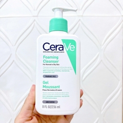 Sữa Rửa Mặt Dịu Nhẹ Cerave Foaming Facial Cleanser Da Dầu Da Khô & Da Nhạy Cảm