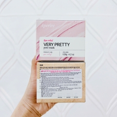 Mặt Nạ Đất Sét Aperire Băng Lạnh Sáng Da Giảm Dầu Se Khít Lỗ Chân Lông Be Frozen Pore Mask Hàn Quốc 120g
