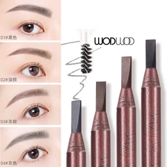 Chì Xé Kẻ Mày Hai Đầu WODWOD Phẩy Sợi Siêu Mảnh 1mm Chống Nước Lâu Trôi Makeup Chuyên Nghiệp