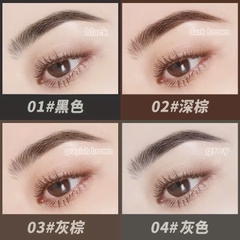 Chì Xé Kẻ Mày Hai Đầu WODWOD Phẩy Sợi Siêu Mảnh 1mm Chống Nước Lâu Trôi Makeup Chuyên Nghiệp