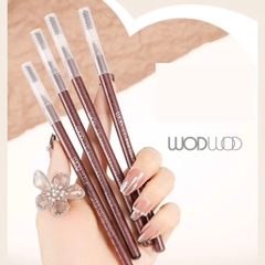 Chì Xé Kẻ Mày Hai Đầu WODWOD Phẩy Sợi Siêu Mảnh 1mm Chống Nước Lâu Trôi Makeup Chuyên Nghiệp