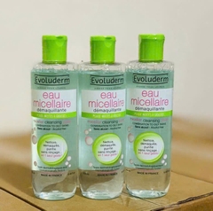 Nước Tẩy Trang Evoluderm Micellar Cleansing Water Cho Da Khô Nhạy Cảm Chai 500ml