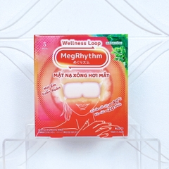 Miếng Dán Xông Hơi Nóng Thư Giãn Mắt Ngủ Ngon Kao Megrhythm Nhật Bản 12 Miếng MÀU NGẪU NHIÊN