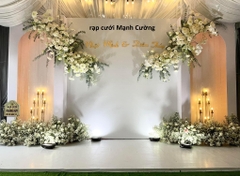Cho thuê khung rạp cưới ở Long An - Rạp cưới Mạnh Cường