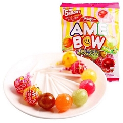 Kẹo mút trái cây Amebow Ribbon Nhật (10 cây)