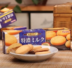 Bánh Quy sữa Furuta Milk Cookies Nhật Bản - hộp 12 bánh