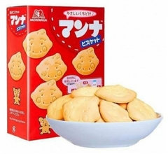 Bánh quy ăn dặm hình thú Morinaga (Nhật)